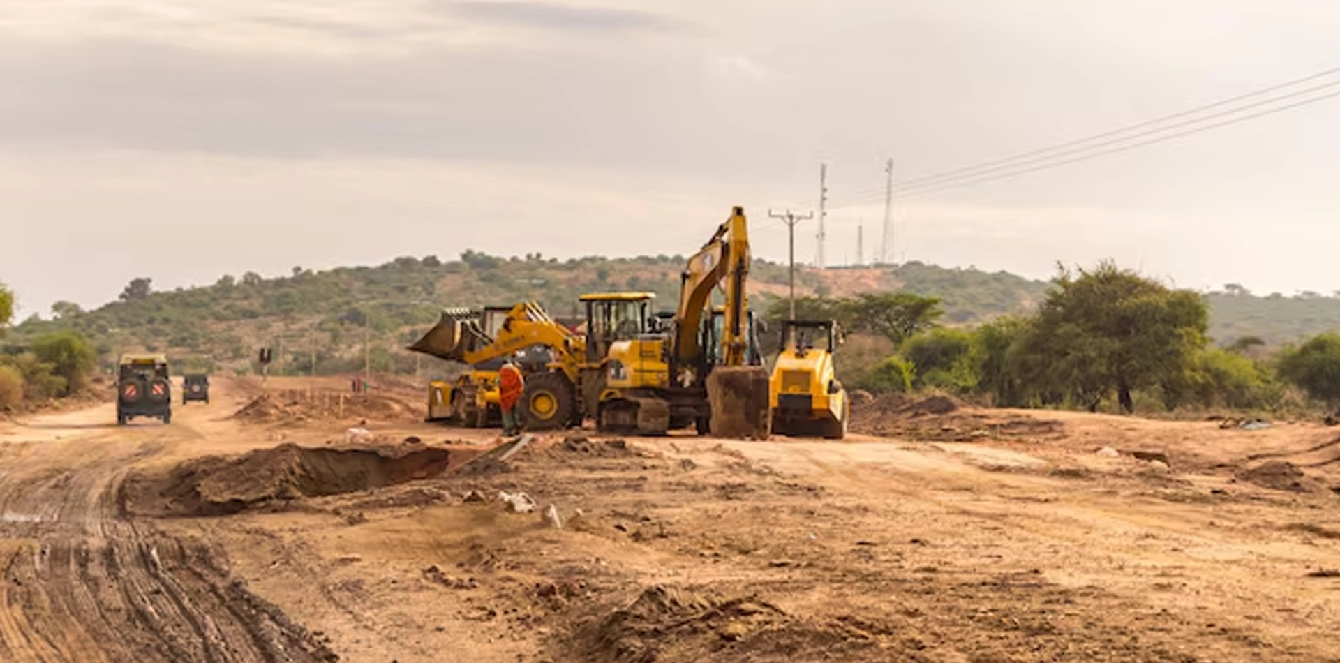 Aterro e compactação de solo